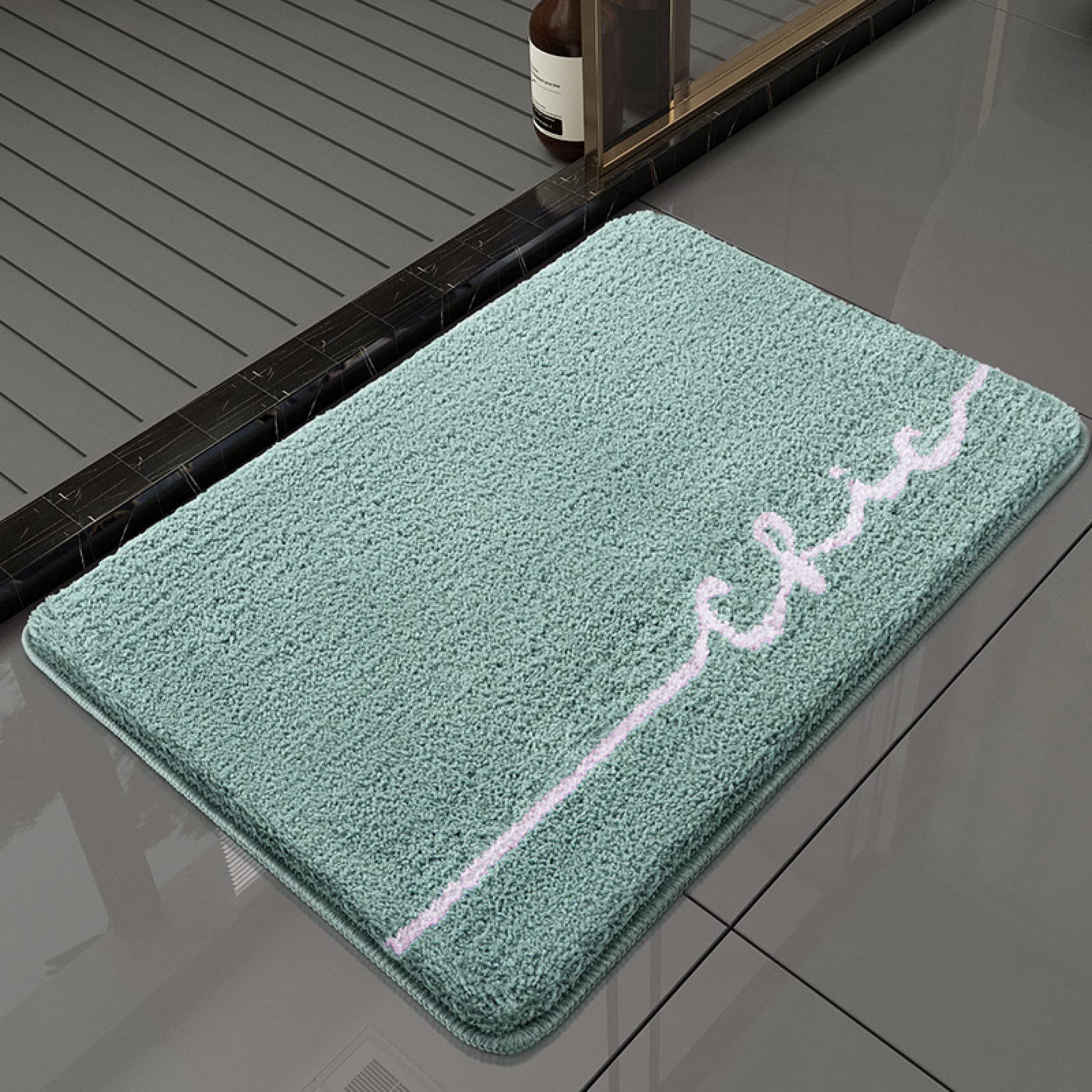 Standard-Badematte Weiß